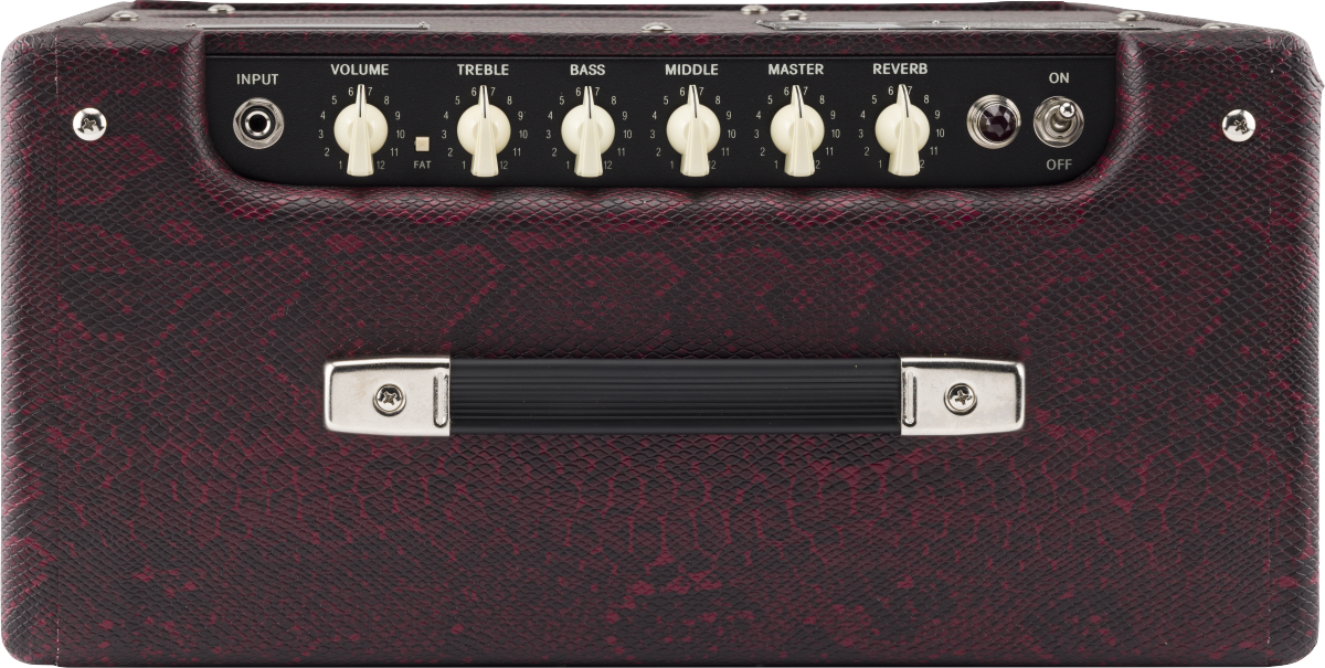 Blues Junior IV Red Snakeskin